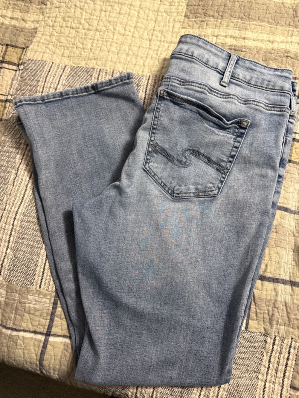 Silver Jeans Co. Light Blue Straight Leg Women's Jeans